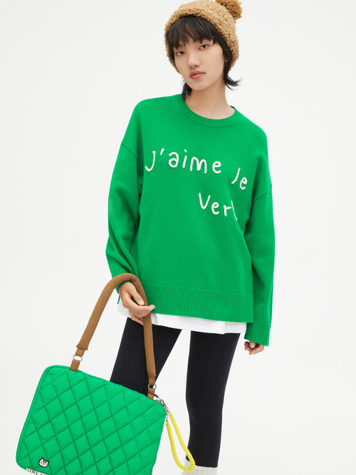 Ambient Green Sweater