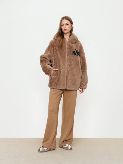 Oat Glutinous Rice Tapered Pants