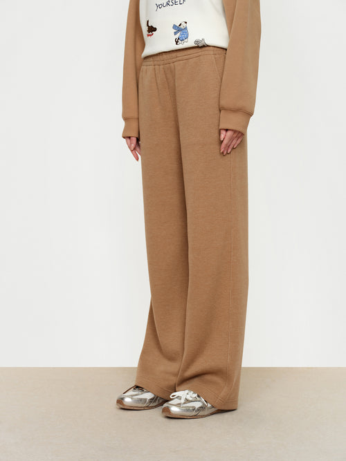 Oat Glutinous Rice Tapered Pants