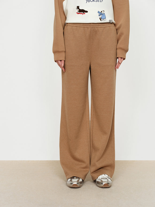 Oat Glutinous Rice Tapered Pants