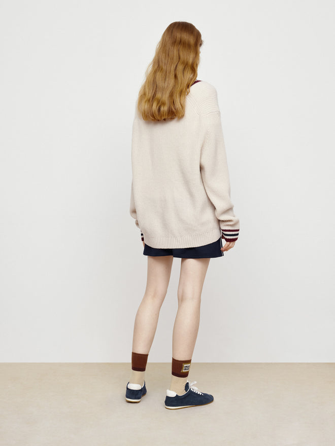 College V-Neck Sweater