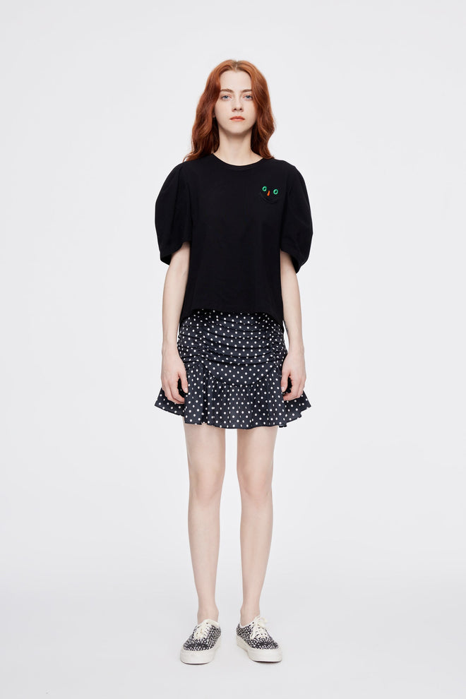 50's Polka Dot Mini Skirt - Urlazh New York