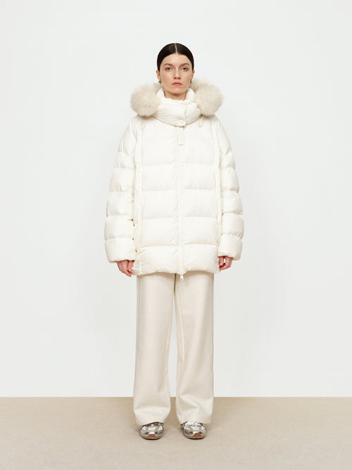 Cream Puff Lightweight Down Jacket
