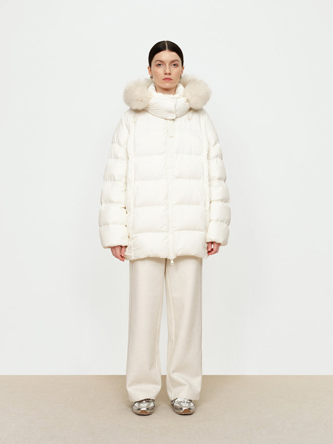 Cream Puff Lightweight Down Jacket