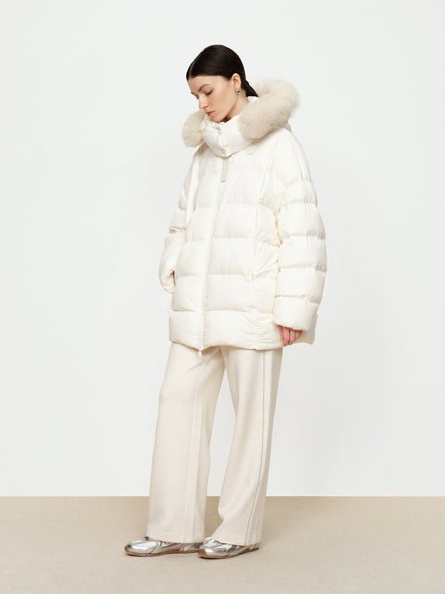 Cream Puff Lightweight Down Jacket