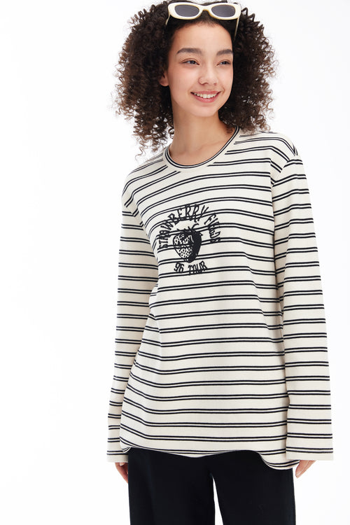 Striped Long Sleeve Tee