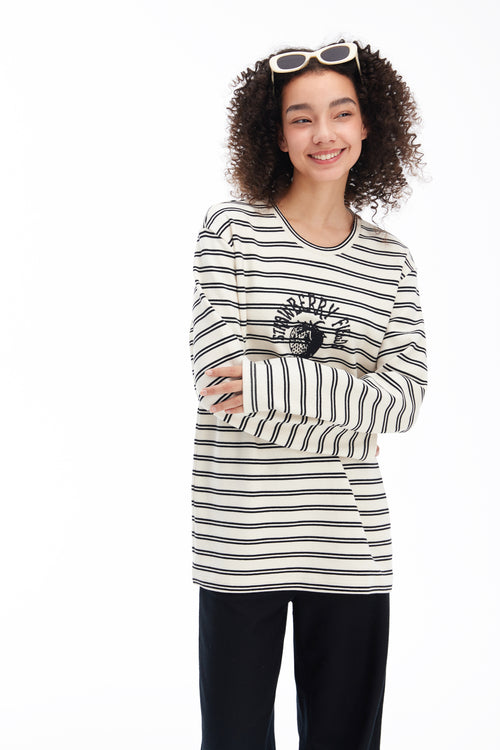 Striped Long Sleeve Tee