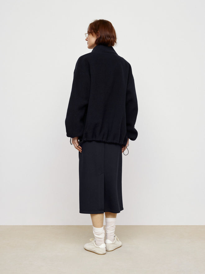 Polar Fleece Stand Up Collar Jacket