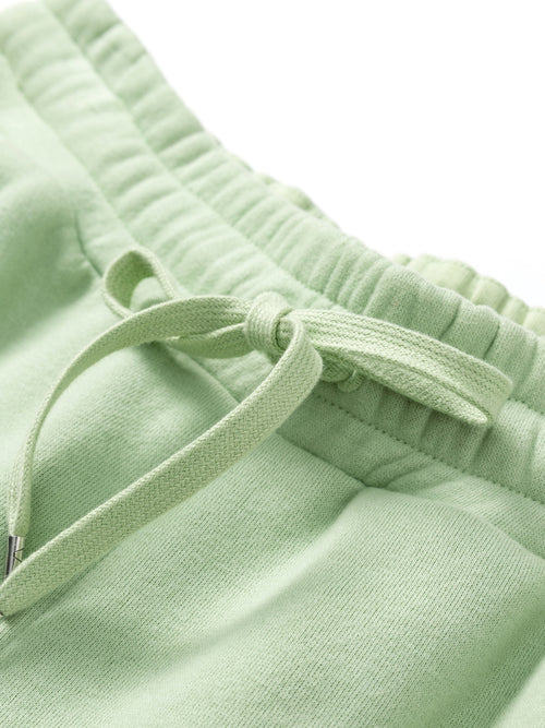 Fresh Green Drawstring Sweatpants