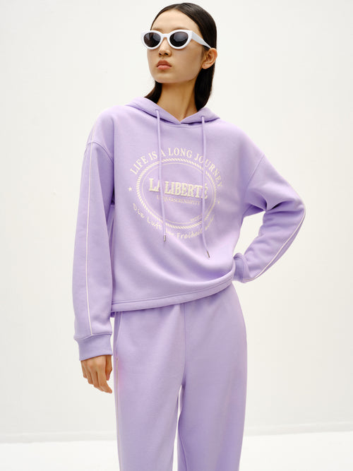 Sticky Purple Sweatshirt