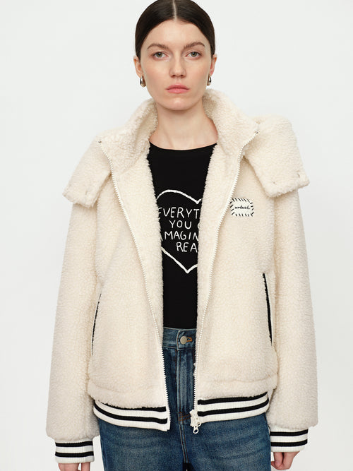 Angel Aries Lambhair Coat