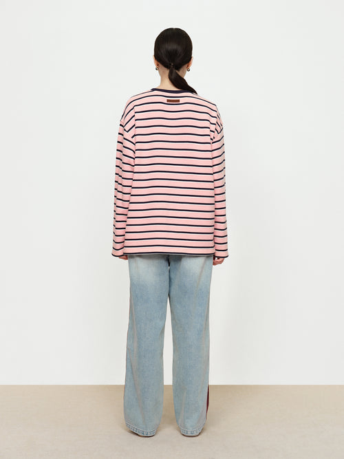 Sweatshirt Paired With Jeans