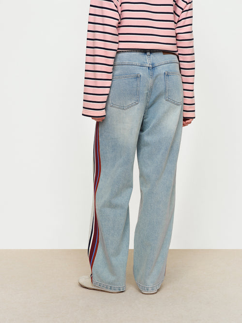 Sweatshirt Paired With Jeans