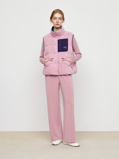 Strawberry Marshmallow Down Vest