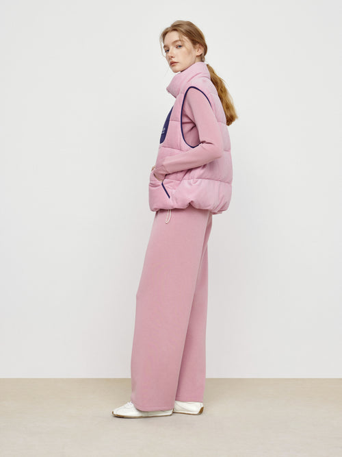 Strawberry Marshmallow Down Vest