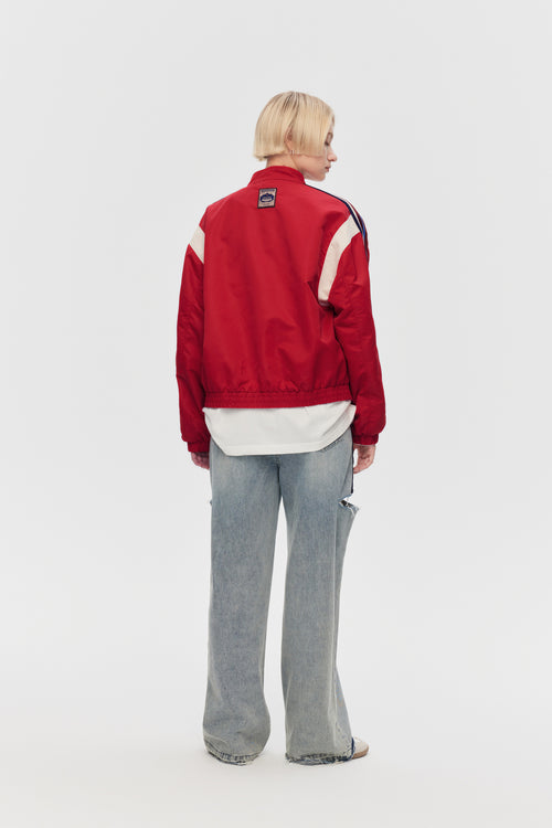 Lucky Red Biker Jacket