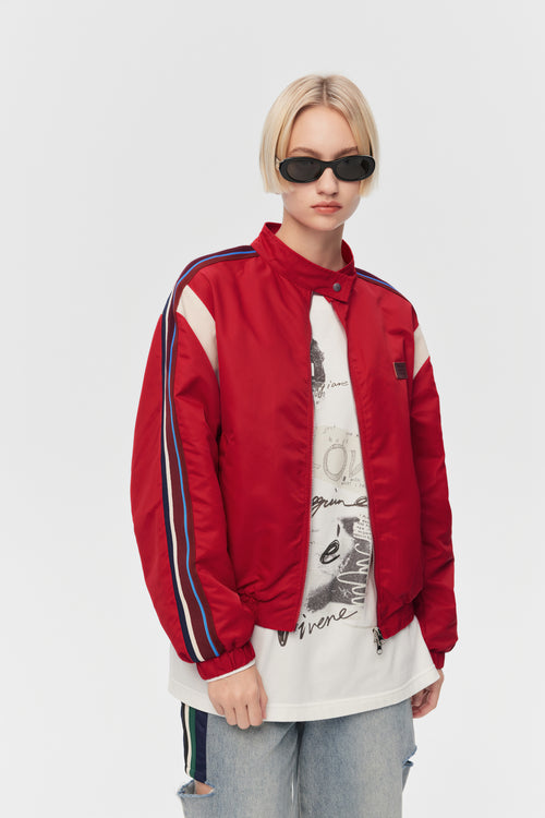Lucky Red Biker Jacket