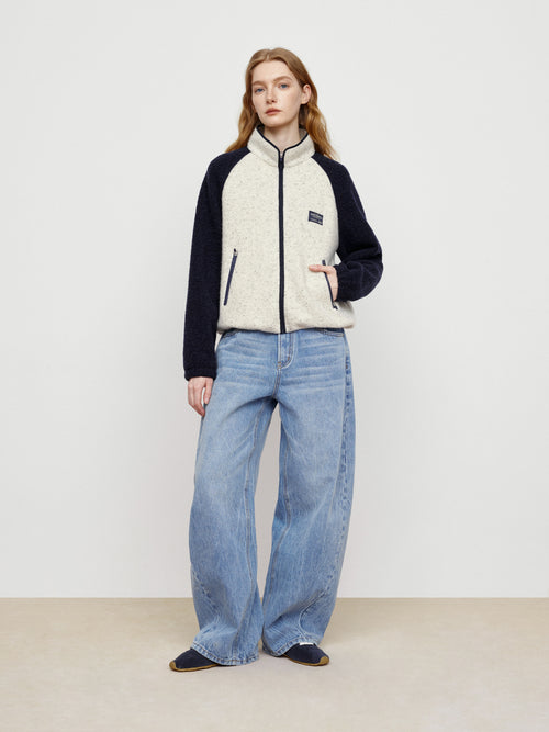 Blueberry Cheese Velvet Coat