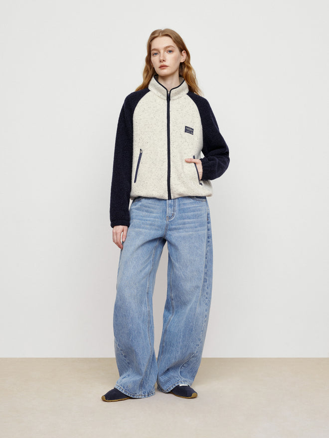 Blueberry Cheese Velvet Coat