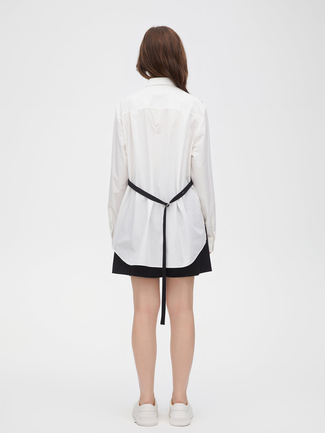 False two-piece waistcoat shirt