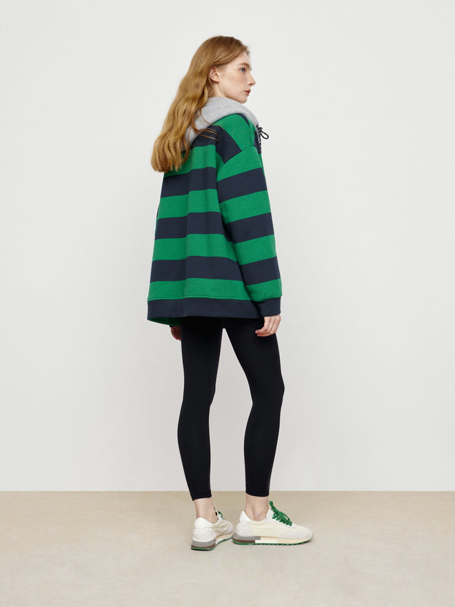 Sea Salt Milk Green Hoodie Jacket