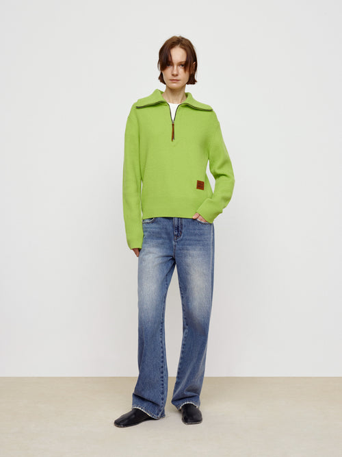 Fluorescent Green Sweater