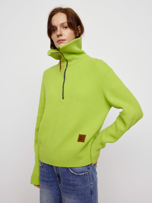 Fluorescent Green Sweater