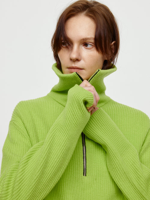Fluorescent Green Sweater