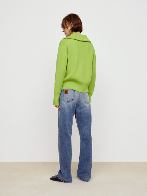 Fluorescent Green Sweater