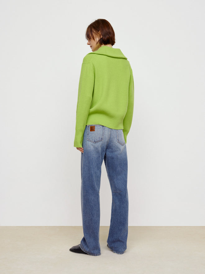 Fluorescent Green Sweater