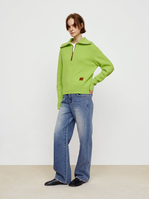 Fluorescent Green Sweater
