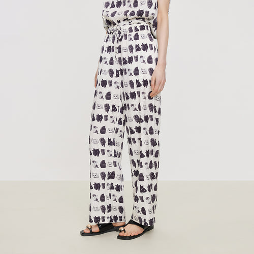 Pet Silk Suit-Pants
