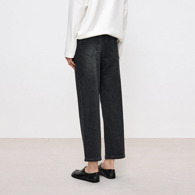 High-Stretch Cropped Skinny Jeans