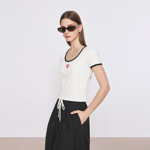 Heart Trim T-Shirt