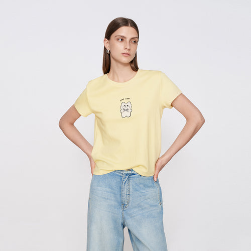 Cream Kitten T-Shirt