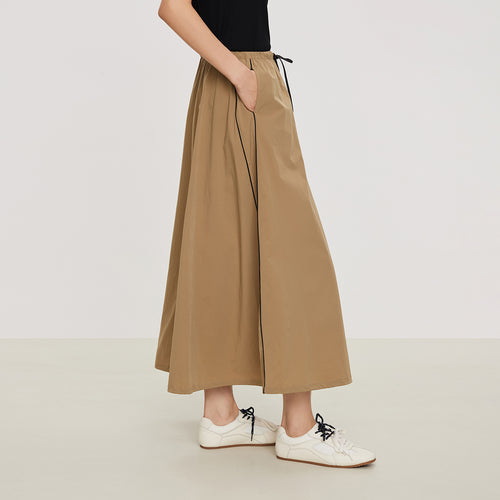 Latte Half Skirt