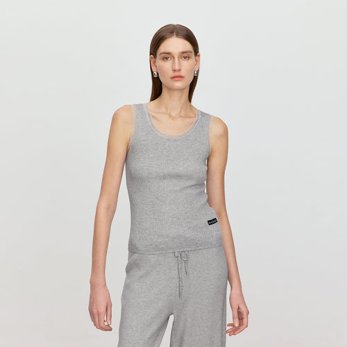 Elegant And Lightweight Vest - Light Gray