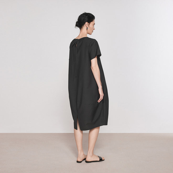 Black Balloon Dress