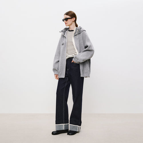 Boucle Wool Coat