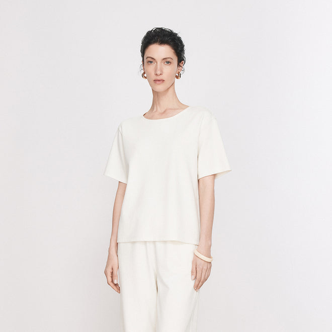 Relaxed Knit Tee