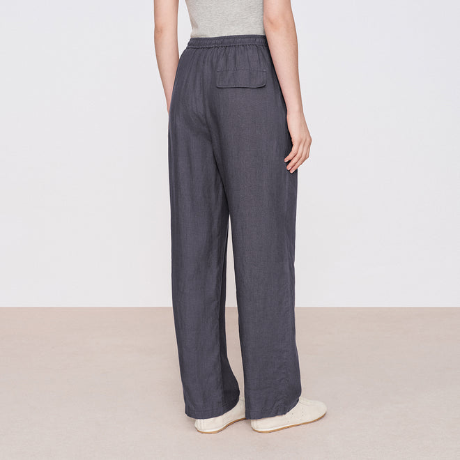 Hemp Pleated Pants