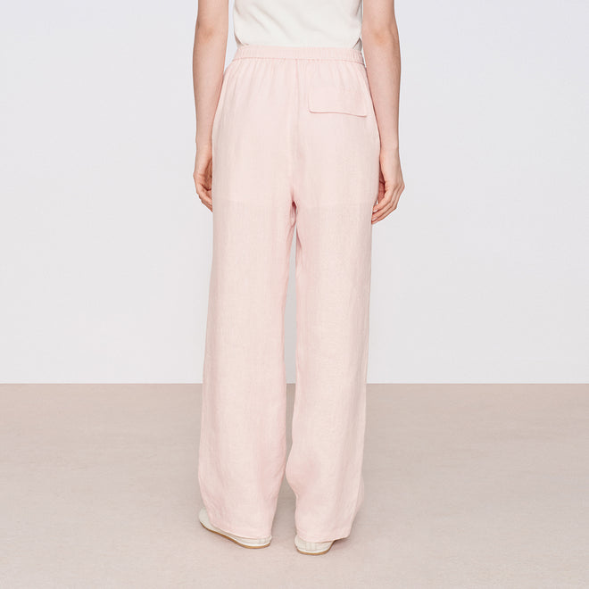 Cloud Pink Pleated Pants