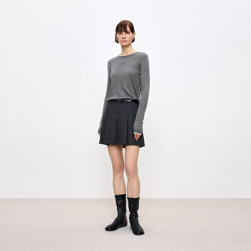 Lightweight Knit Long Sleeve Tee