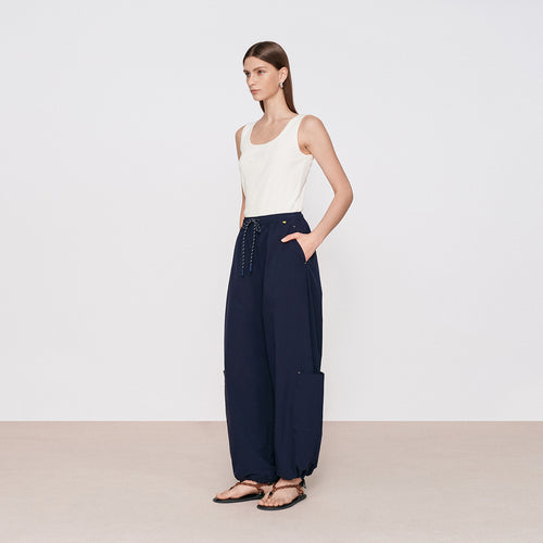 Deauville Blue Utility Pants