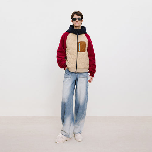 Raspberry Latte Down Jacket