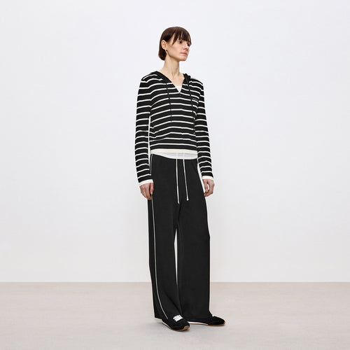 Misty Moonlight Stripe Pullover