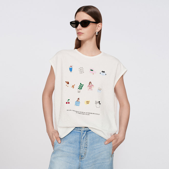 Fresh Illustration T-Shirt