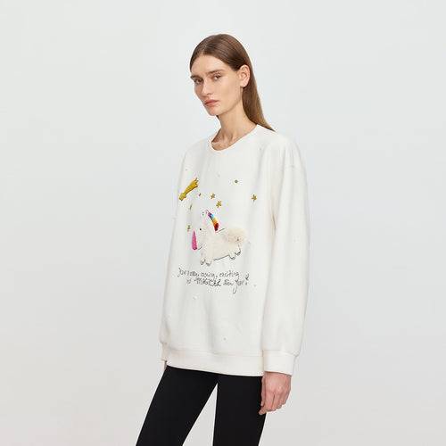 Creative Graphic Sweatshirt