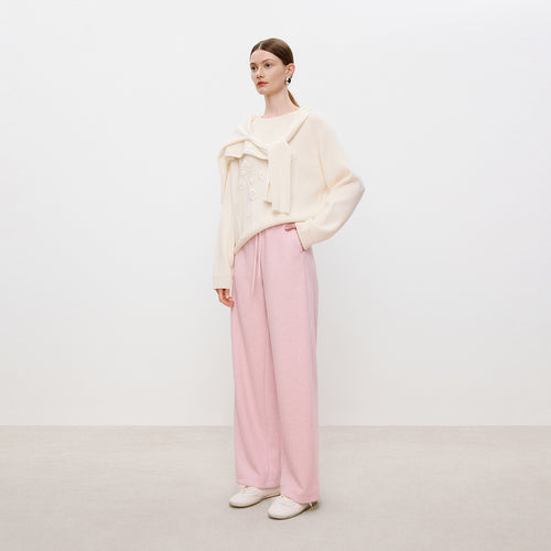 Pink Mist Sticky Rice Pants