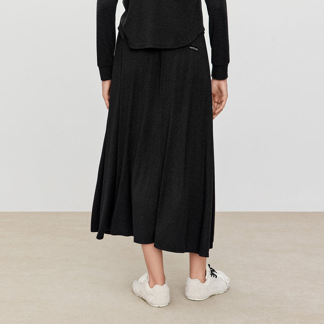 Silhouette Poem Maxi Skirt